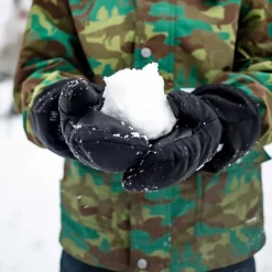 Kids Waterproof Mittens | Black