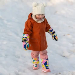 Kids Waterproof Mittens | Winter Sun