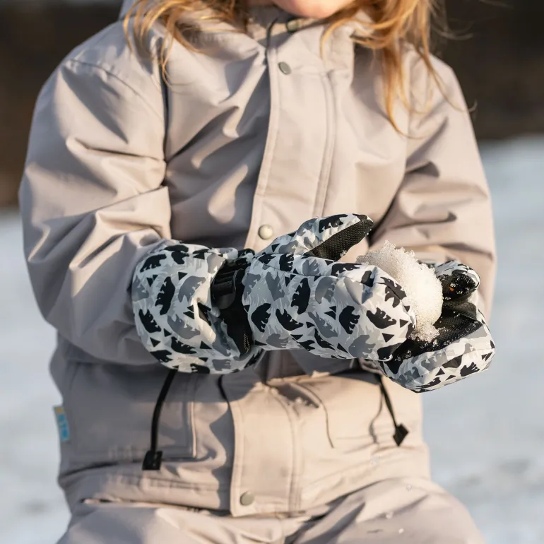 Kids Waterproof Mittens | Bear Cub