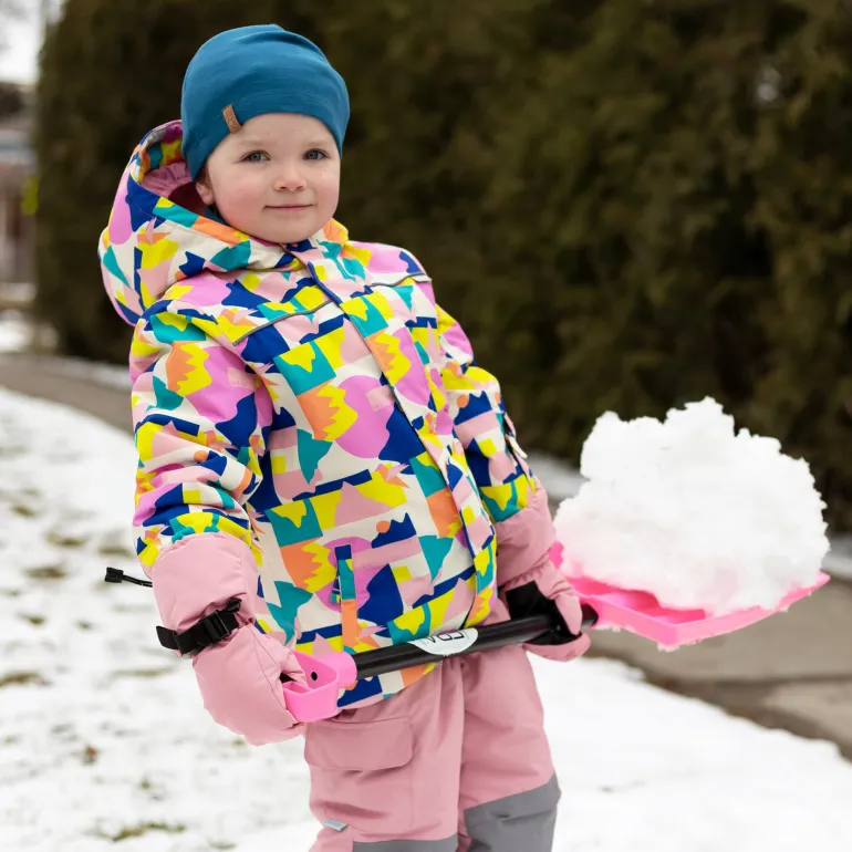 Kids Waterproof Mittens | Dusty Pink