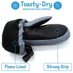 Kids Waterproof Mittens | Minty Forest