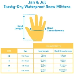 Kids Waterproof Mittens | Heather Grey