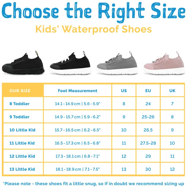 Kids Waterproof Shoes | Dusty Pink