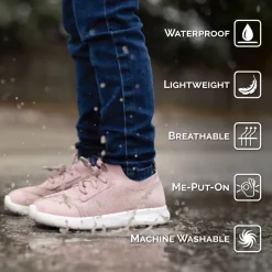 Kids Waterproof Shoes | Soft Brown