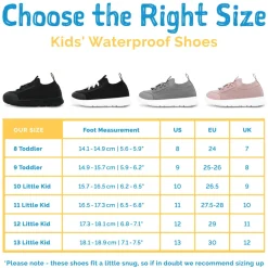 Kids Waterproof Shoes | Soft Brown