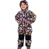 Kids Waterproof Snowsuit | Winter Flowers