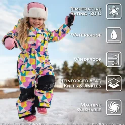 Kids Waterproof Snowsuit | Winter Sun