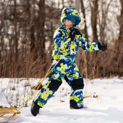 Kids Waterproof Snowsuit | Neon Peaks