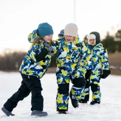 Kids Waterproof Snowsuit | Neon Peaks