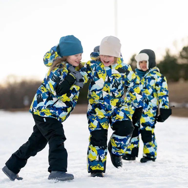Kids Waterproof Snowsuit | Neon Peaks