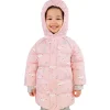 Kids Waterproof Winter Coat | Pink Forest