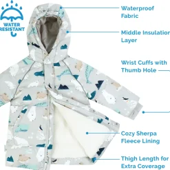 Kids Waterproof Winter Coat | Polar Pals