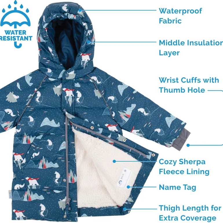 Kids Waterproof Winter Coat | Arctic
