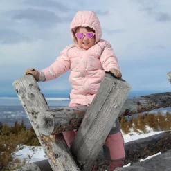 Kids Waterproof Winter Coat | Pink Forest