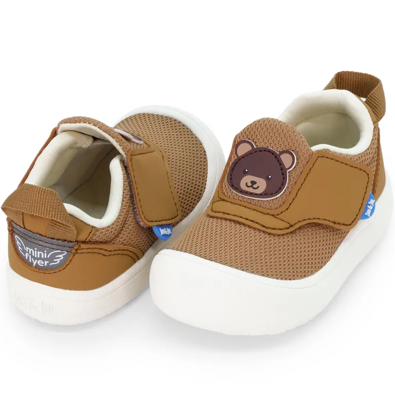 Mini-Flyer Toddler Sneakers | Brown Bear