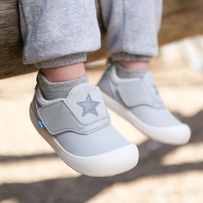 Mini-Flyer Toddler Sneakers | Silver Star