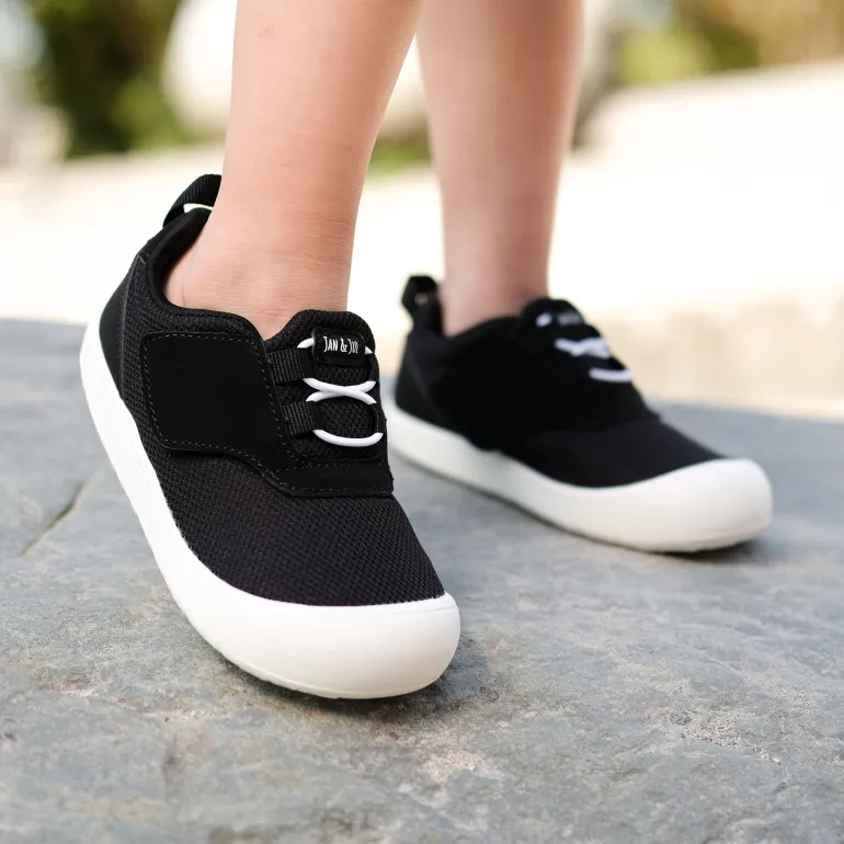 Mini-Flyer Toddler Sneakers | Black Tie