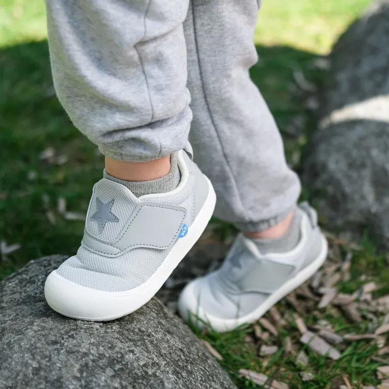 Mini-Flyer Toddler Sneakers | Silver Star