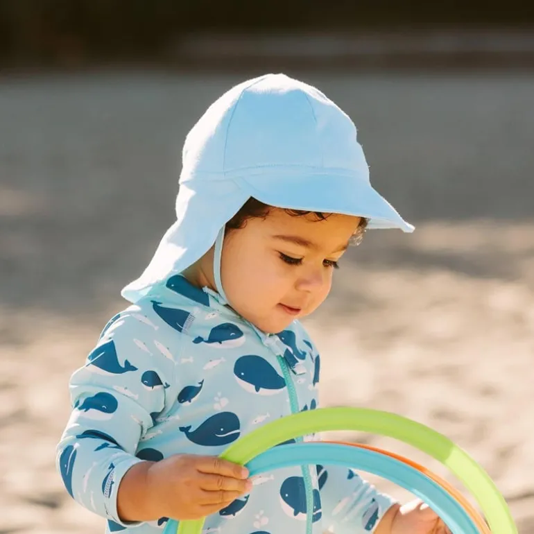 Sun Soft Baby Caps | Baby Blue