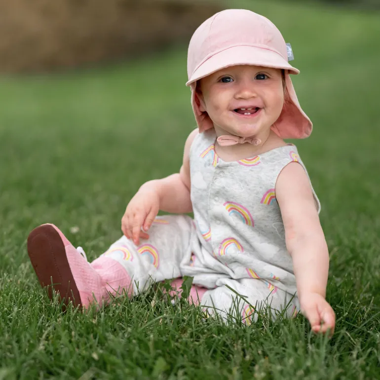 Sun Soft Baby Caps | Light Pink