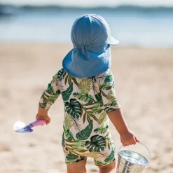 Sun Soft Baby Caps | Stormy Blue