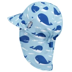 Sun Soft UV Baby Caps | Blue Whale