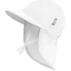 Sun Soft UV Baby Caps | White
