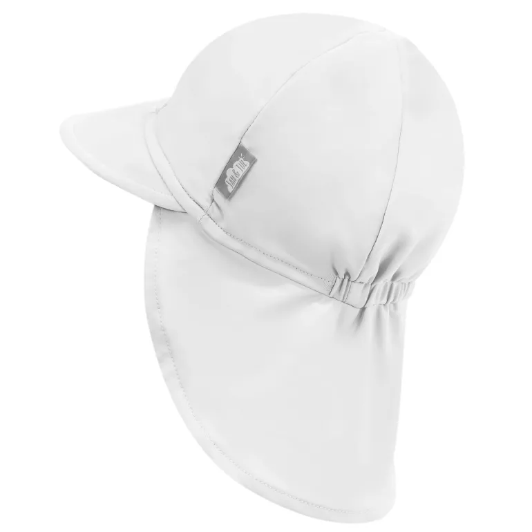 Sun Soft UV Baby Caps | White