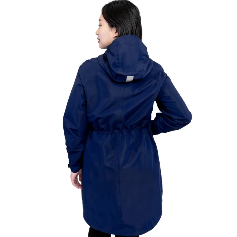 Womens Adjustable Rain Jackets | Navy