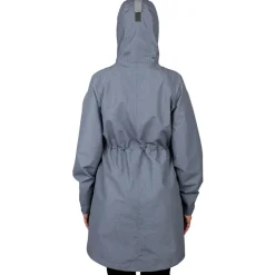 Womens Adjustable Rain Jackets | Heather Grey
