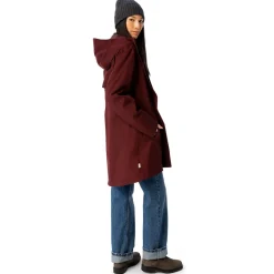 Women's Waterproof Rain Jackets | Burgundy