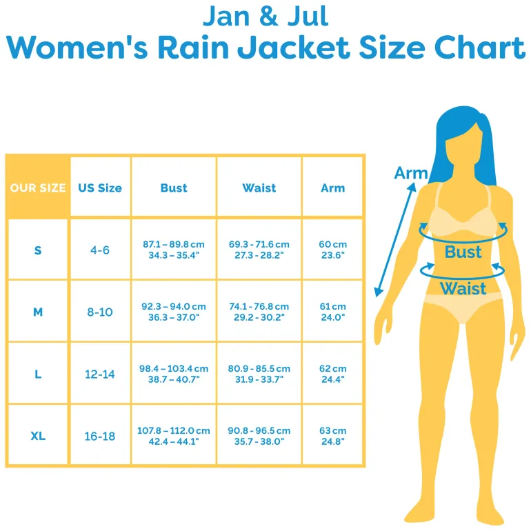 Women's Waterproof Rain Jackets | Black
